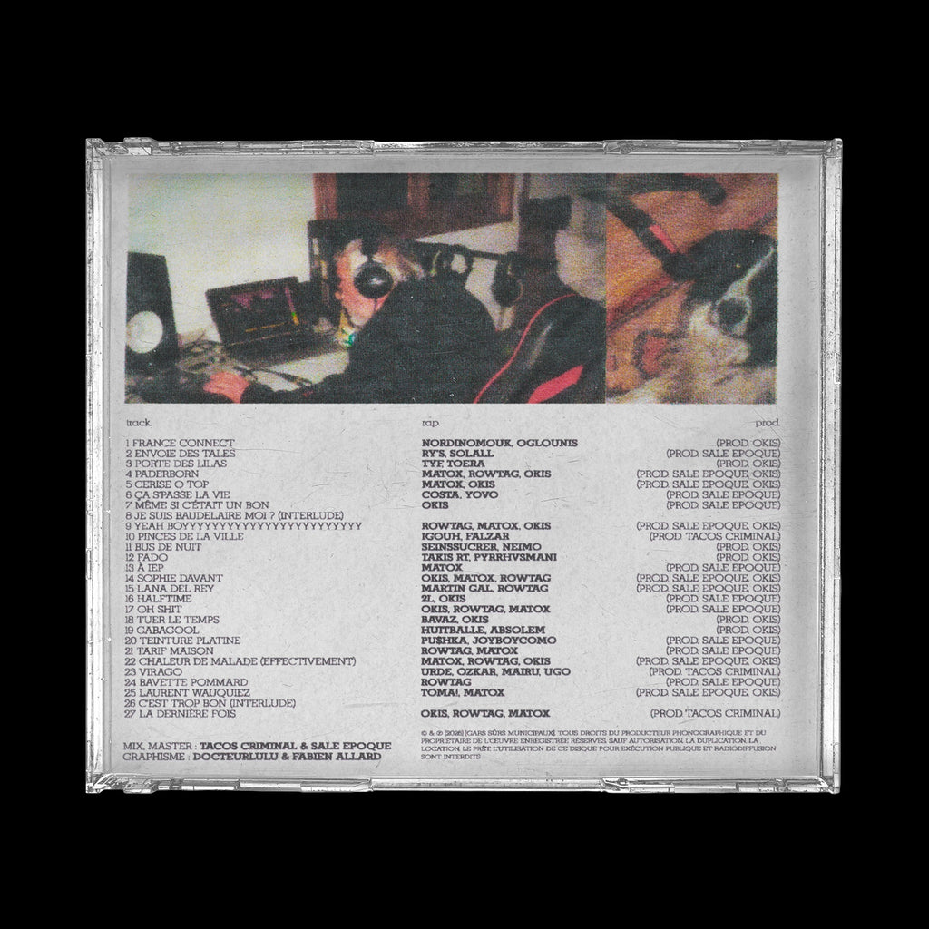 CD + STICKERS “MIXTAPE MUNICIPALE”